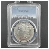1921-D PCGS MS63 Morgan Silver Dollar