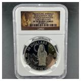 2014 Canada Woolly Mammoth PF70 Silver Coin
