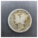 1919 Mercury Silver Dime