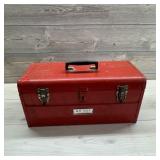 Red Toolbox With Tray