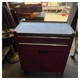Roll-around Red Toolbox