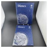 (2) Roosevelt Dime Books Partial