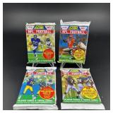 (4) Sealed Packs 1990 Score NFL Football Cards