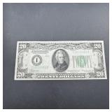 1934 $20 Federal Reserve Note