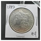 1887 Morgan Silver Dollar