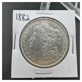 1882 Morgan Silver Dollar
