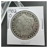 1902-O Morgan Silver Dollar