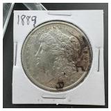 1889 Morgan Silver Dollar
