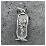 Southwest Sterling Silver Pendant - 2.9 Grams Appr