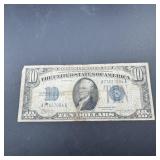 1934A $10 Silver Certificate