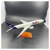 Fedex Metal Model Plane On Stand