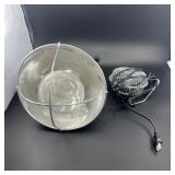 Electric Heat Lamp & Massey Electric Fan