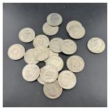 (20) Mixed Date Ike Dollars
