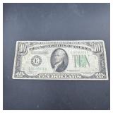 1934A $10 Federal Reserve Note