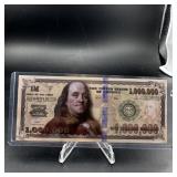 1,000,000 Franklin Novelty Note
