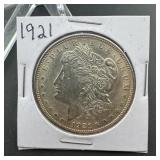 1921 Morgan Silver Dollar