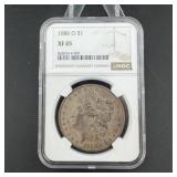 1886-O XF45 Morgan Silver Dollar