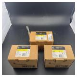 (3) Boxes Insulated Groundable Neutrals