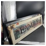 (2) Wooden Wall Plaques