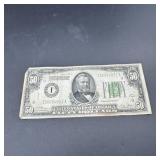 1928A $50 Federal Reserve Note