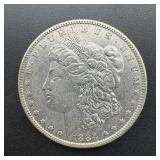 1884 Morgan Silver Dollar