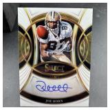 2025 Select Joe Horn White Autograph Football Car.