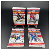 (4) Sealed Packs 1990 Hockey Cards