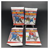 (4) Sealed Packs 1990 Hockey Cards
