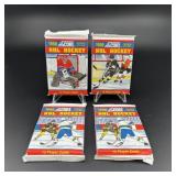 (4) Sealed Packs 1990 Hockey Cards
