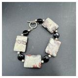 Stone Bead Bracelet