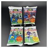 (4) Sealed Packs 1990 Score NFL Football Cards