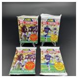 (4) Sealed Packs 1990 Score NFL Football Cards