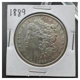 1889 Morgan Silver Dollar