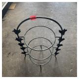 Metal Planter Rack