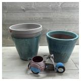 (3) Piece Ceramic Planter Kit