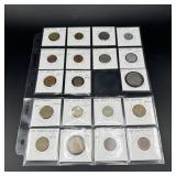 (20) World Coin Lot Album Page