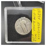 1927-s Standing Liberty Silver Quarter Key Date