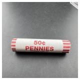 Roll of Wheat Pennies w/ Better end coins
