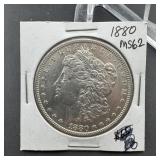 1880 Morgan Silver Dollar
