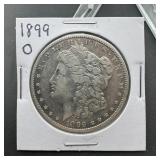 1899-O Morgan Silver Dollar