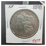 1878 Morgan Silver Dollar