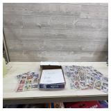 Binder & Box Of Misc. Football Cards