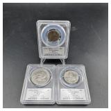 Pcgs Ms64 Bicentennial 3-coin Set