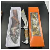 Marbles Bowie Knife with Leather Sheath