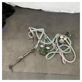 Torch with Hose and Gauges