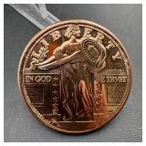 1 oz Copper Round