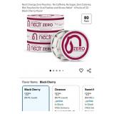 Nectr Energy Zero Pouches - 4 Pucks - New