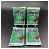(4) Sealed Packs 1990 Upper Deck Baseball Cards