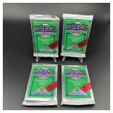 (4) Sealed Packs 1990 Upper Deck Baseball Cards