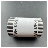 $10 Roll of BU 2026 Kennedy Half Dollar Roll, Seal